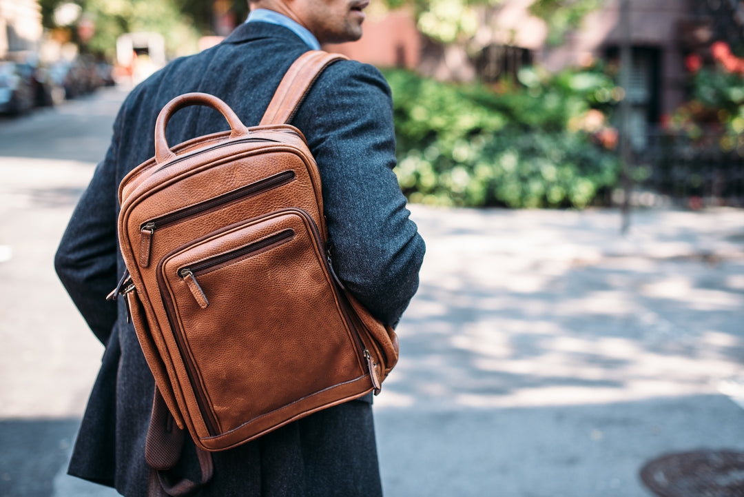 The Graham Leather Backpack