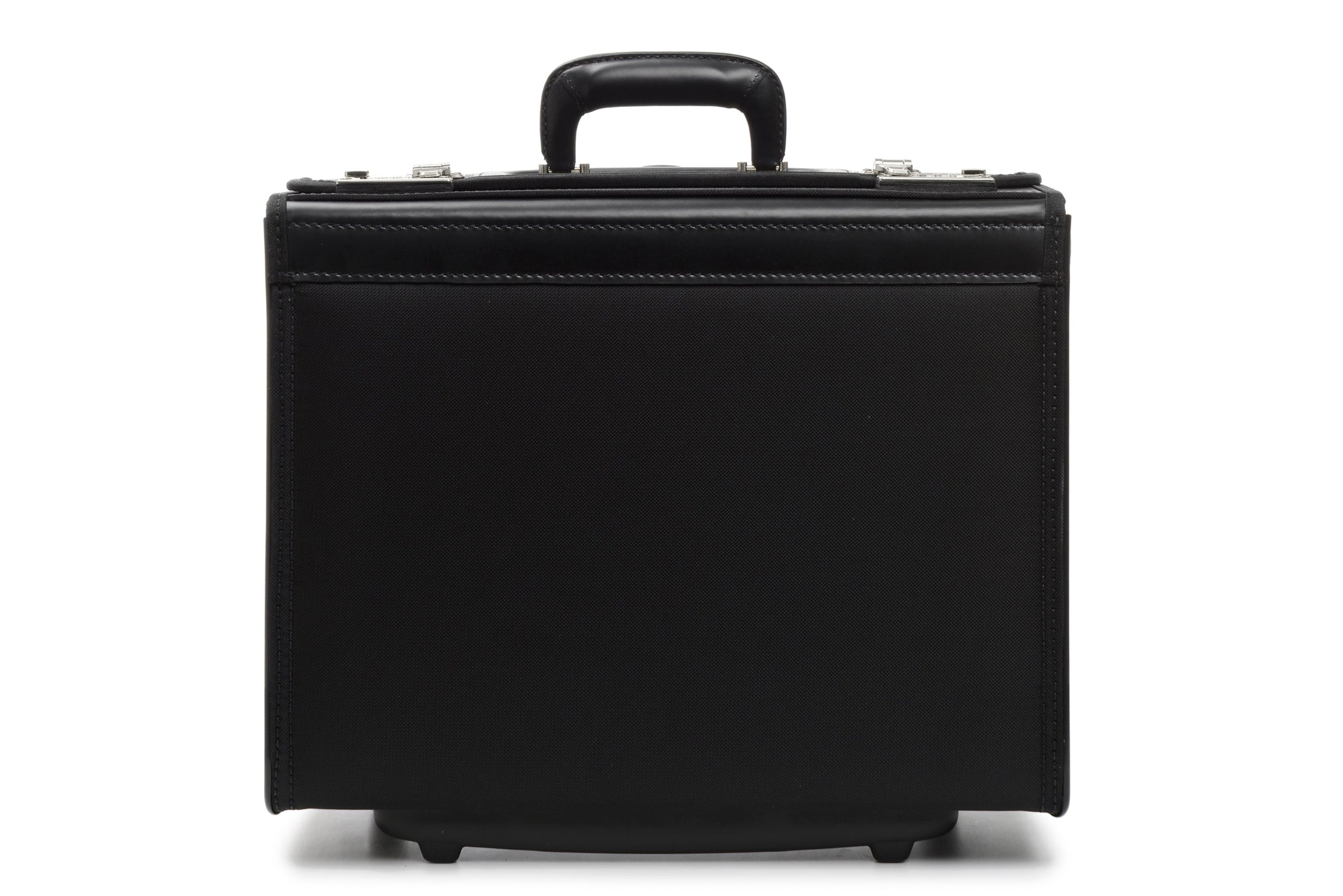 kori075 The Captain By Korchmar - Black Rolling Catalog Case | Fits 17