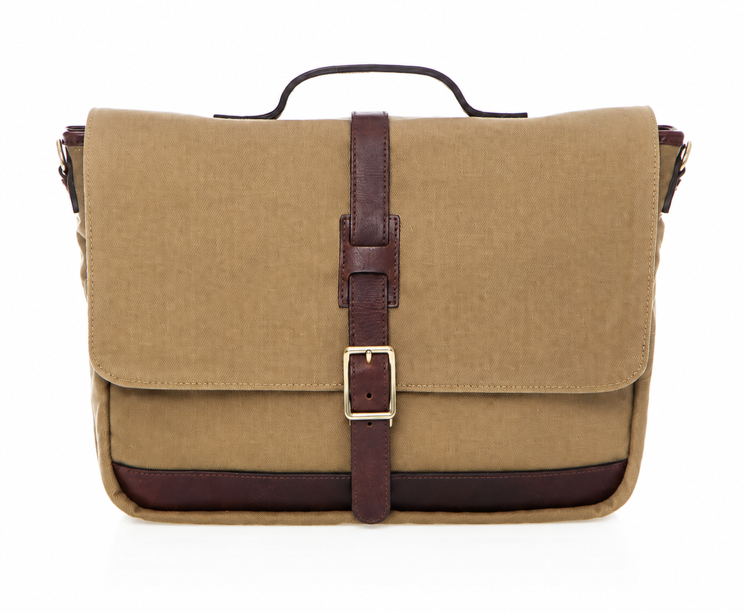 Dawson Waxed Cotton Twill Messenger