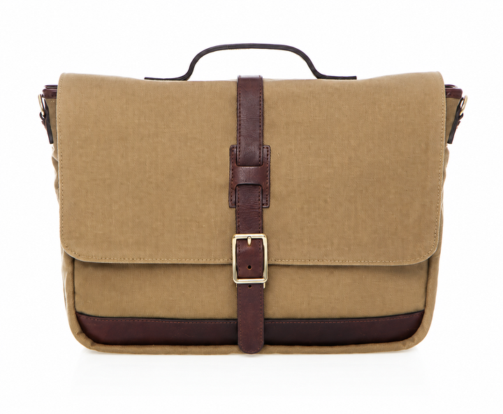 Dawson Waxed Cotton Twill Messenger