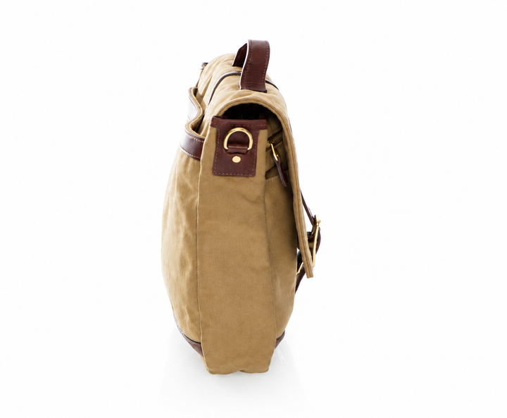 Dawson Waxed Cotton Twill Messenger