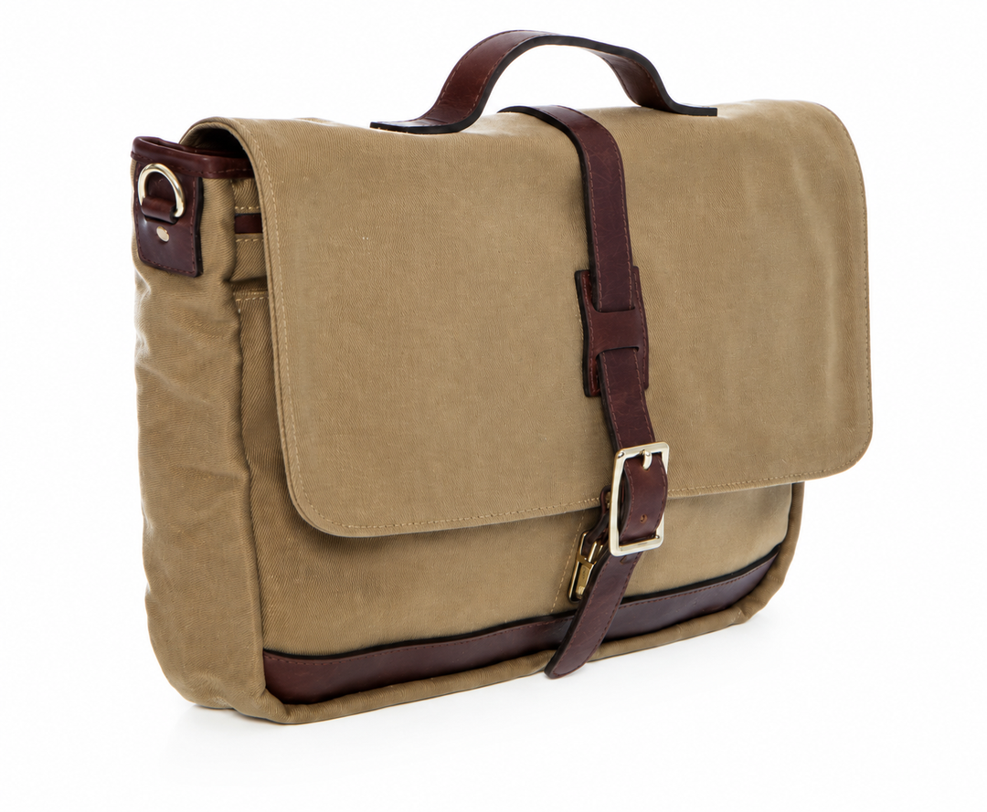 Dawson Waxed Cotton Twill Messenger