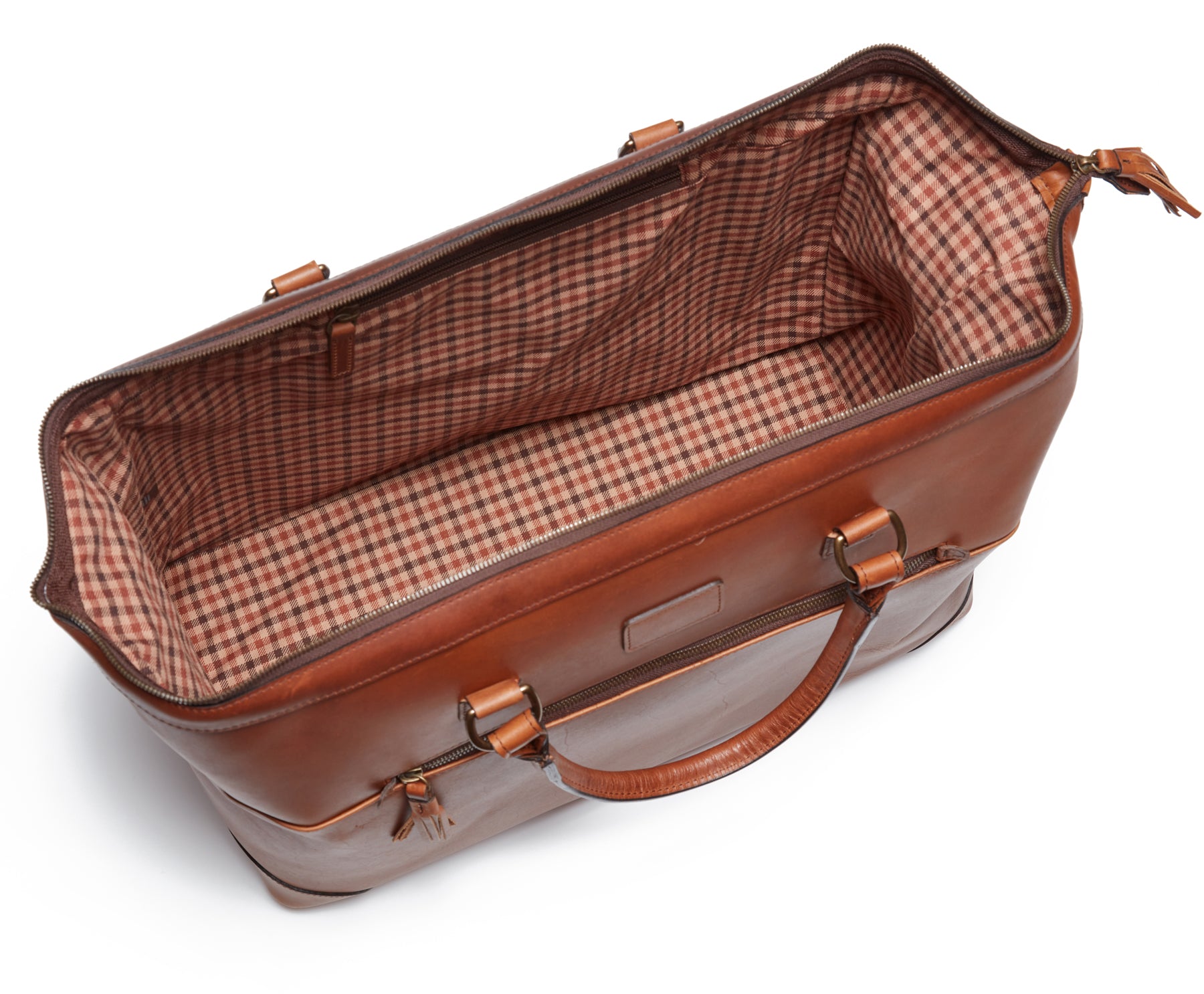 The Fulton By Korchmar - Leather Framed Duffel Bag