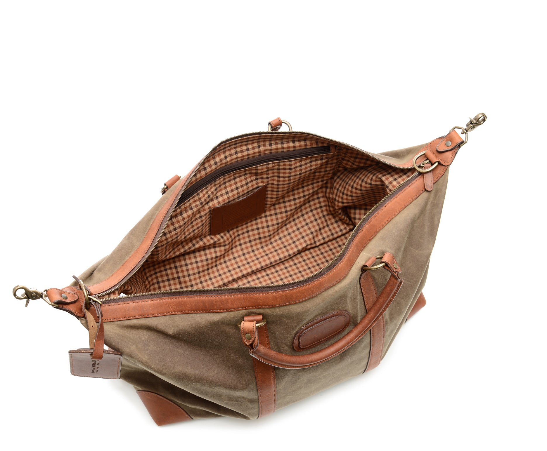 The Twain By Korchmar - Waxed Canvas Weekender Duffel Bag
