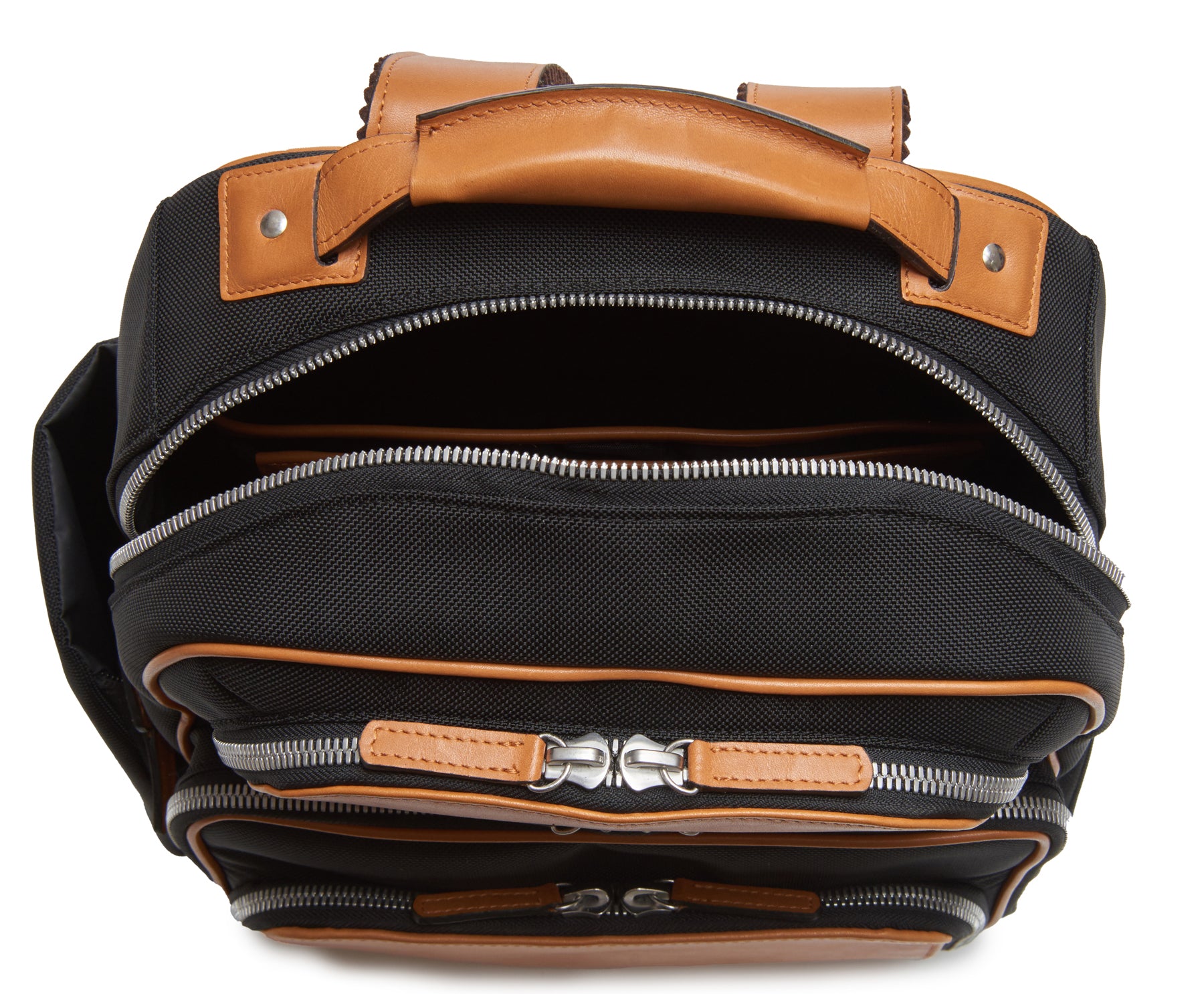 MASON Ballistic and Leather Backpack - Thumbnail 3