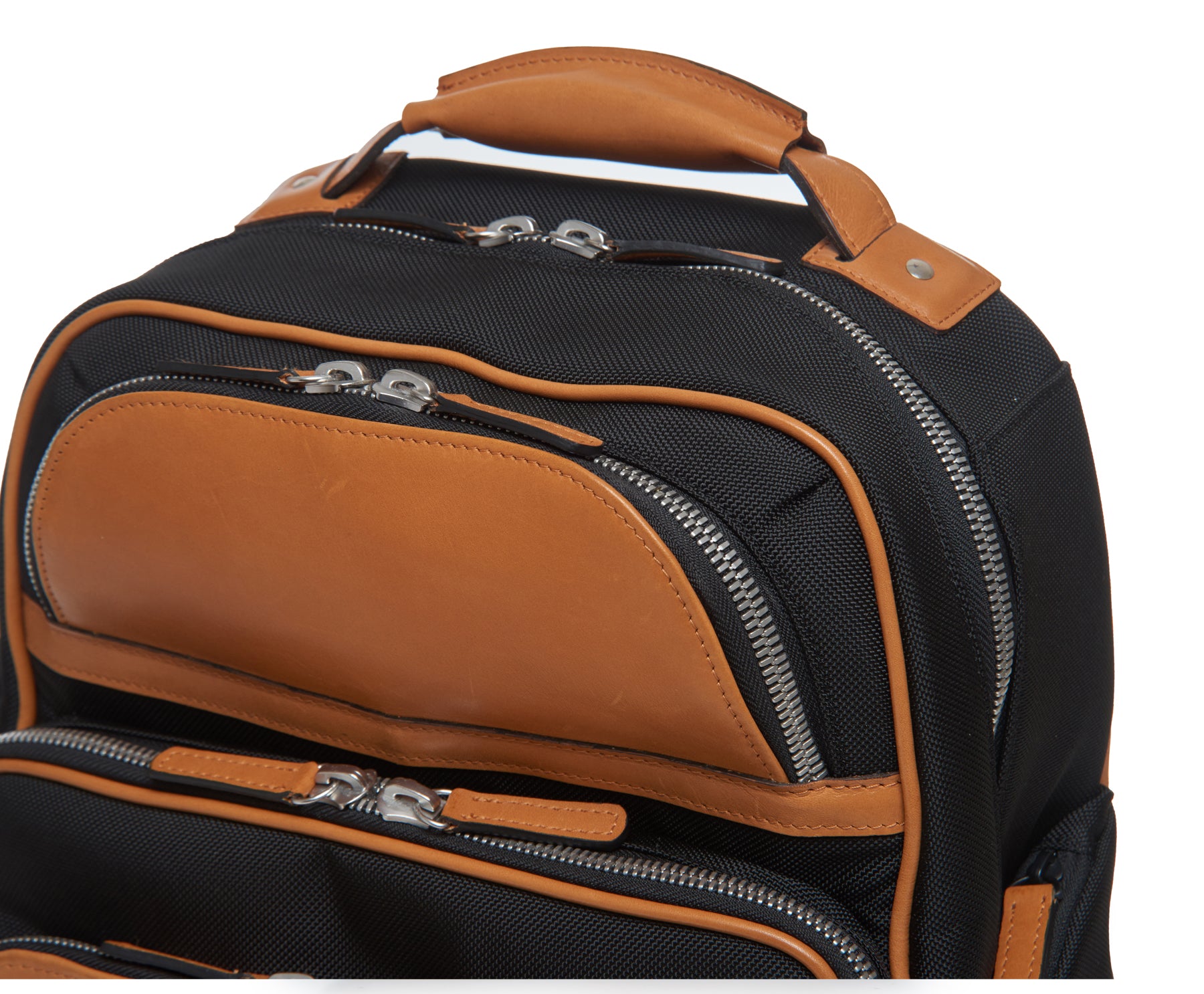 Mason Workday Ballistic Nylon and Leather Backpack – Korchmar
