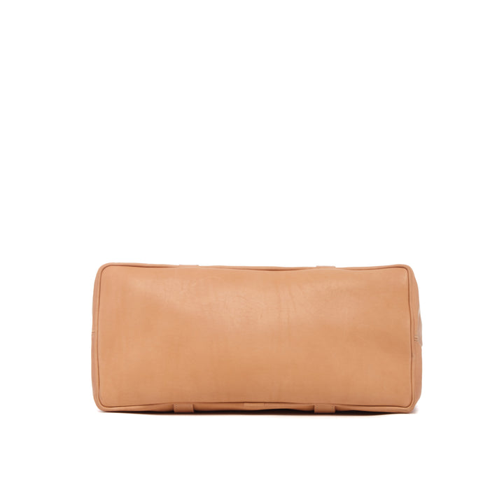 Anita Horween Essex leather tote Made in USA and handcrafted in Naples Florida