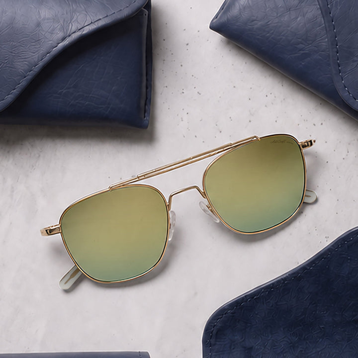Aviator-B - AERO Gold | 23K Yellow Satin Gold ***