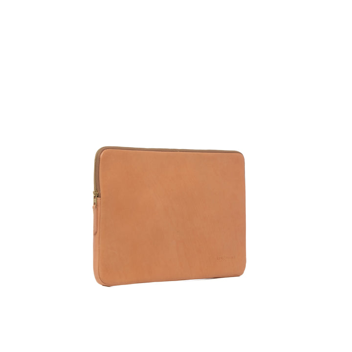 Clifford Horween Essex leather laptop sleeve Made in USA and handcrafted in Naples Florida