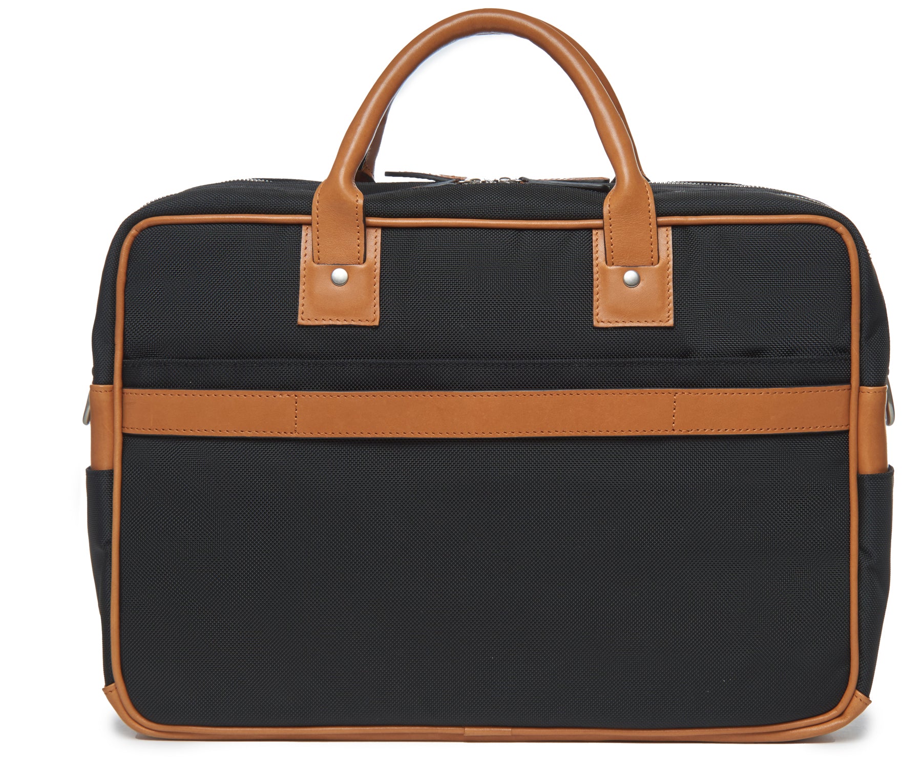 REDFORD Ballistic and Leather Laptop Briefcase - Thumbnail 4