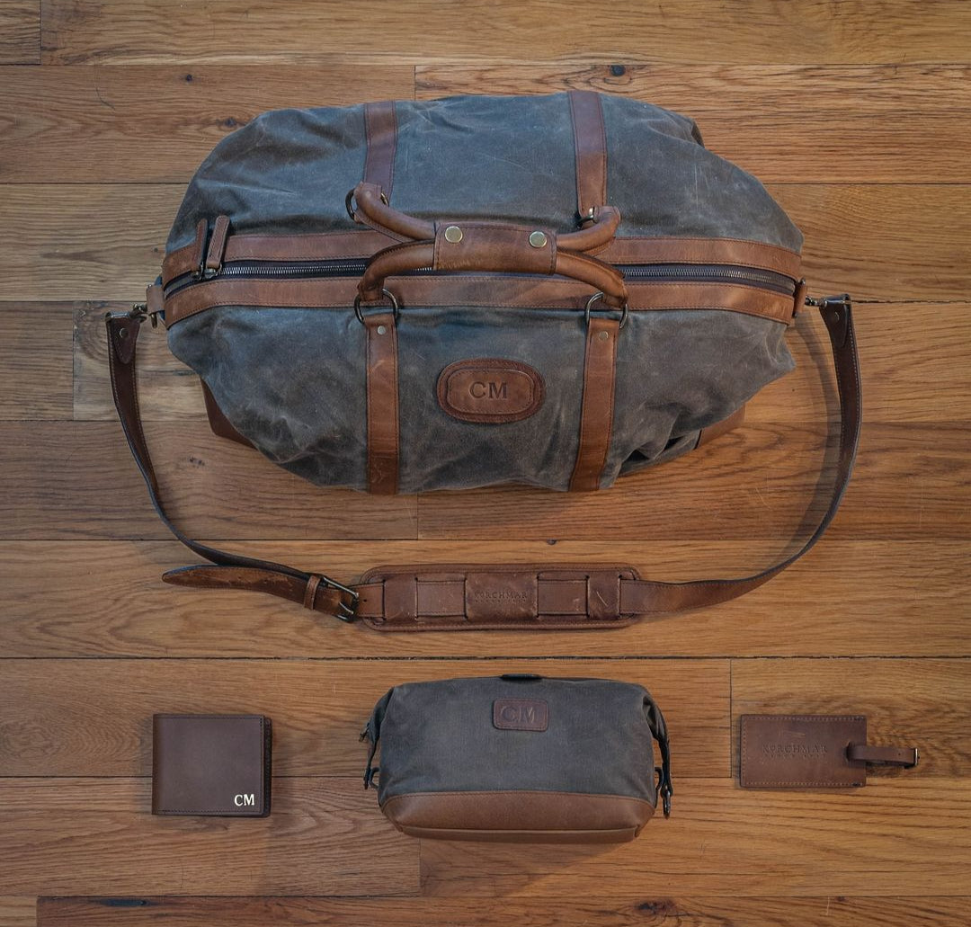 The Twain By Korchmar - Waxed Canvas Weekender Duffel Bag