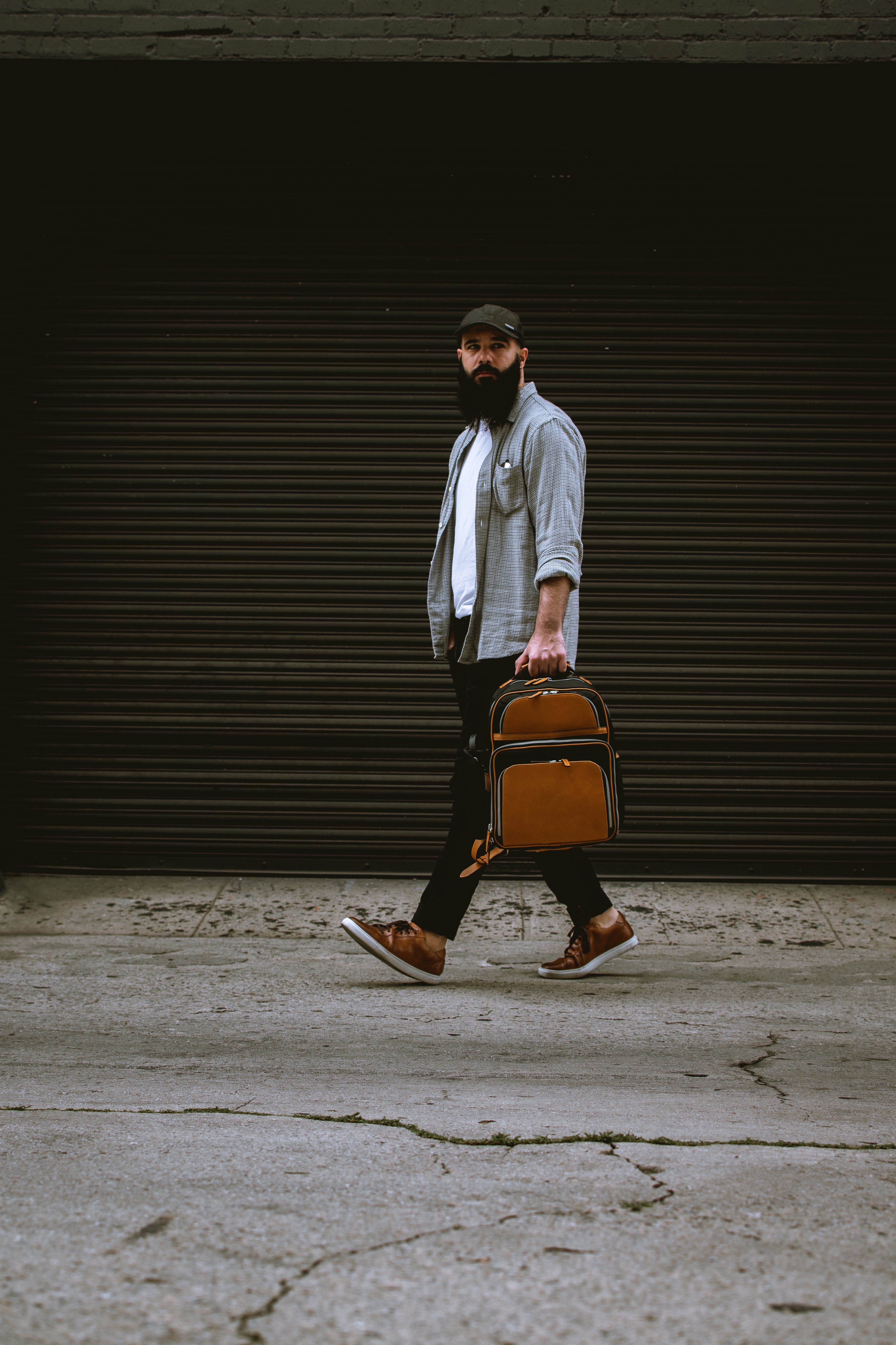 Mason Workday Ballistic Nylon and Leather Backpack – Korchmar Mason Workday Ballistic Nylon and Leather Backpack – Korchmar