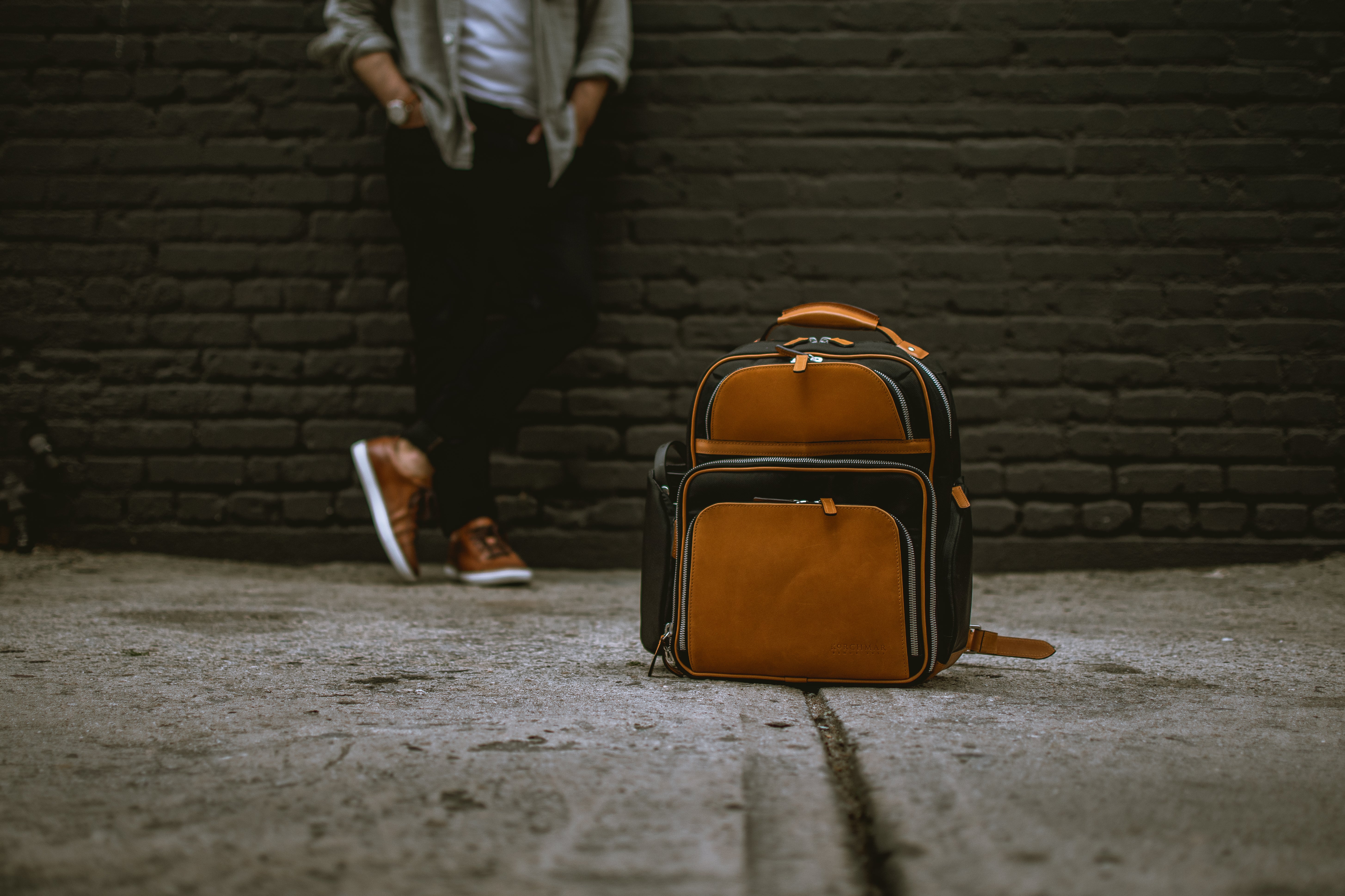 Mason Workday Ballistic Nylon and Leather Backpack – Korchmar