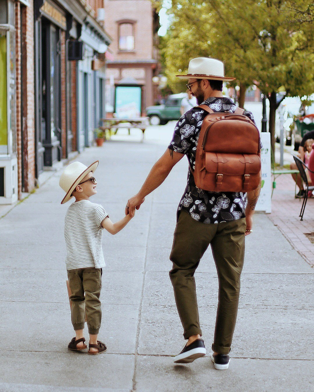 The Lewis by Korchmar - Espresso Classic Leather Backpack