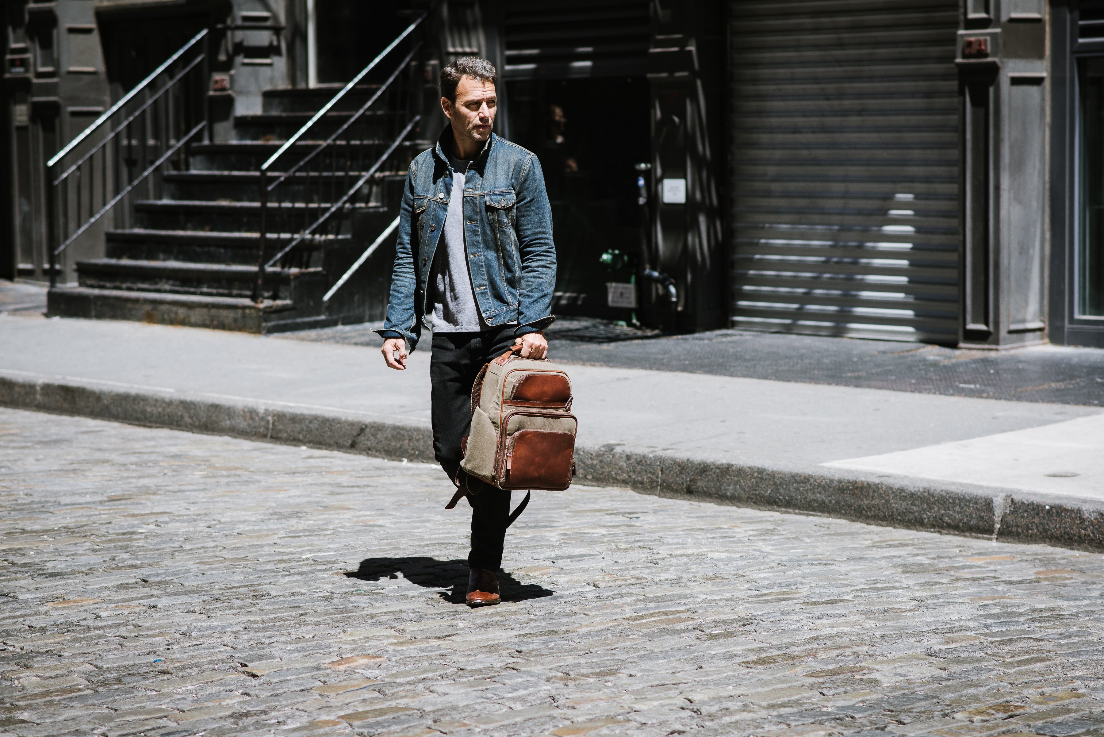 The Mason By Korchmar - Leather Travel Backpack