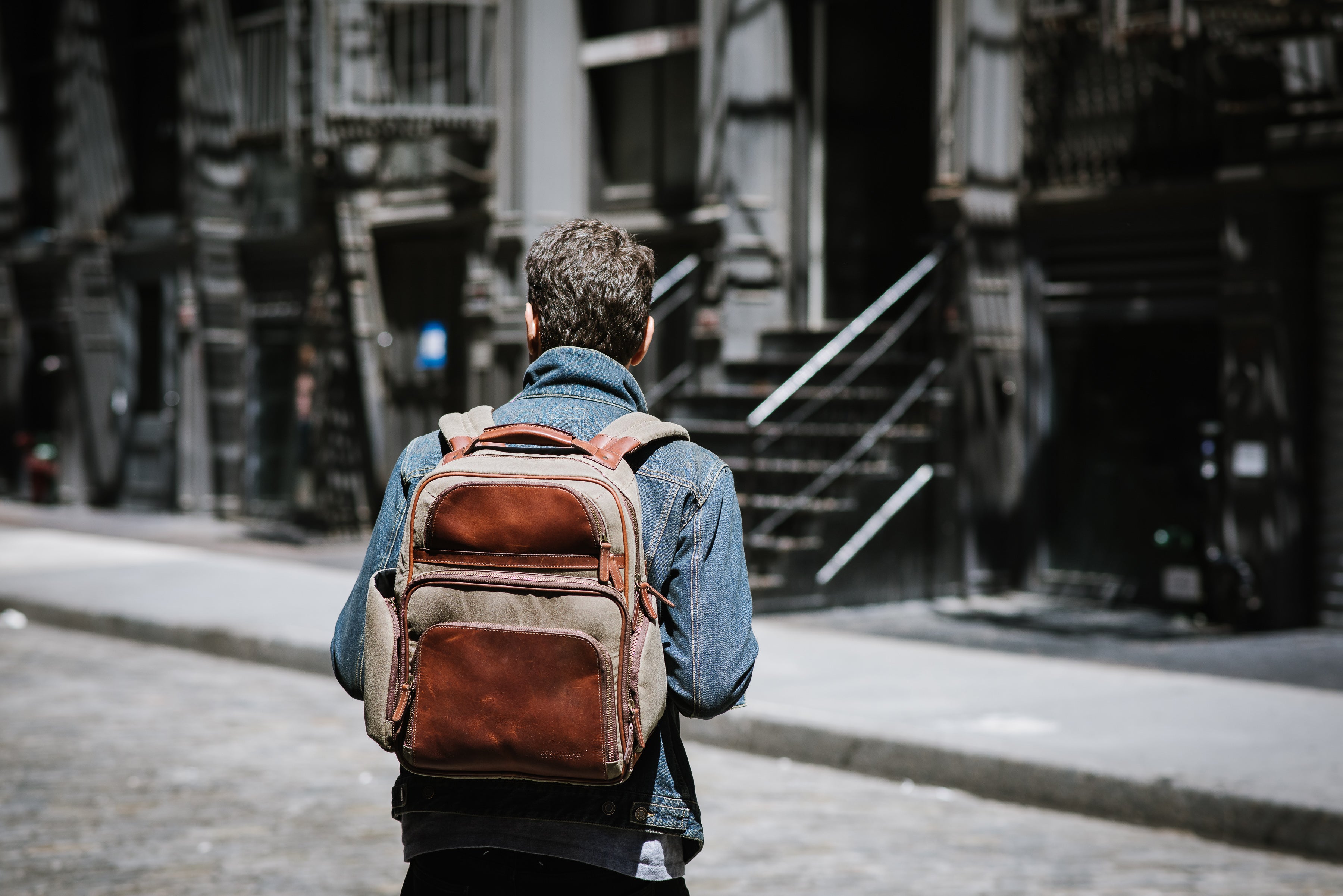 The Mason By Korchmar - Leather Travel Backpack