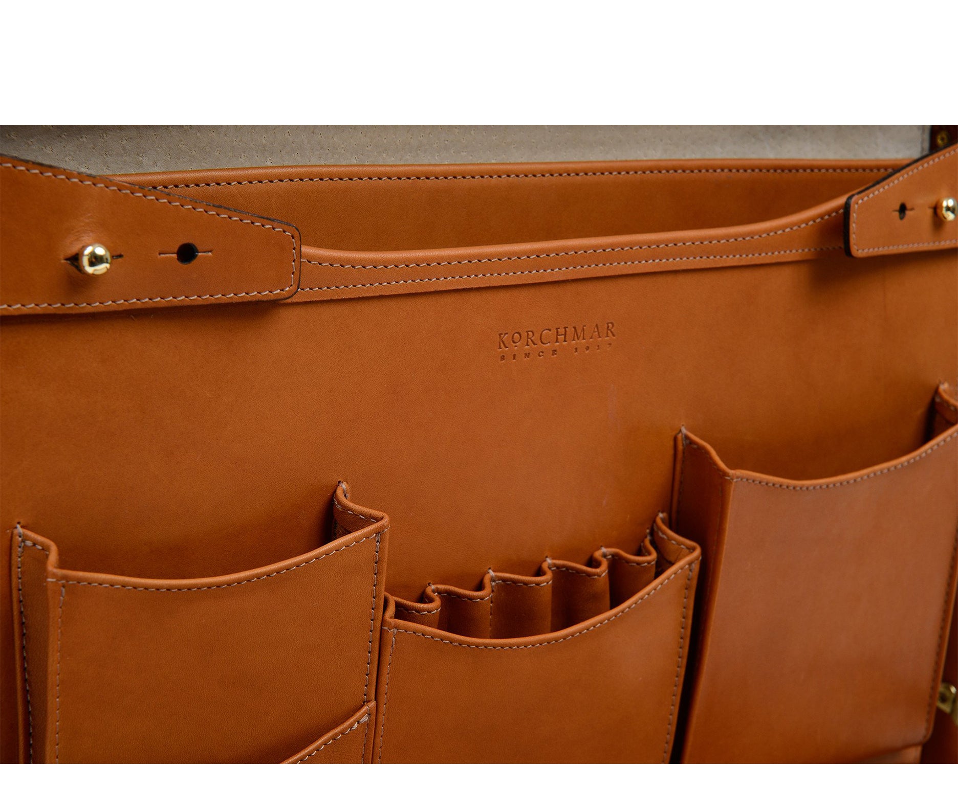 The Monroe By Korchmar - Leather Attaché Briefcase Fits 17