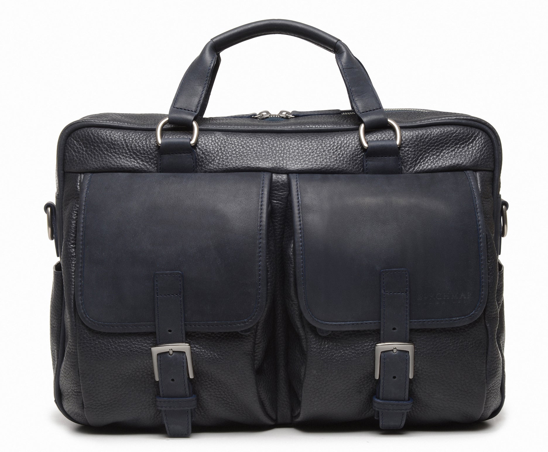 The Barton By Korchmar - Full Grain Leather Laptop Briefcase The Barton By Korchmar - Full Grain Leather Laptop Briefcase