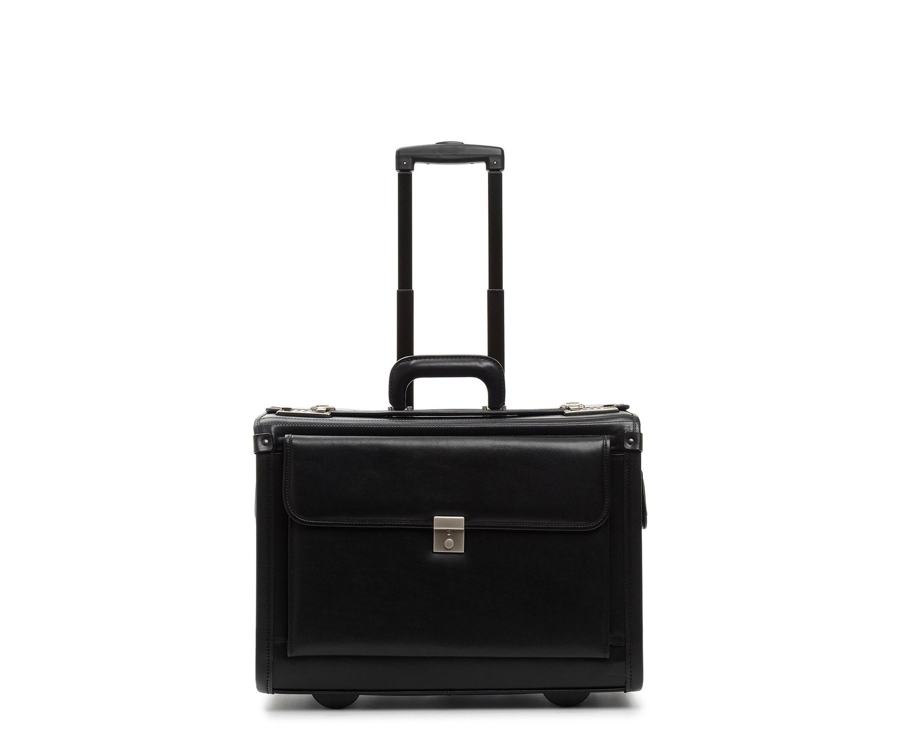 The Mobilemax By Korchmar 18" Wheeled Leather Catalog Case