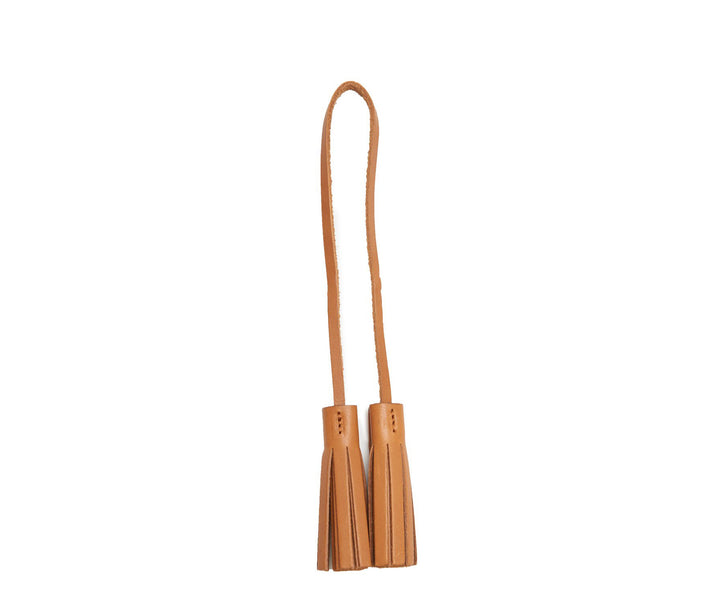 Tan Hover Leather tassel keeper #color_tan
