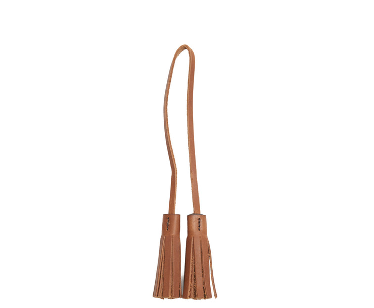 Espresso Hover Leather tassel keeper