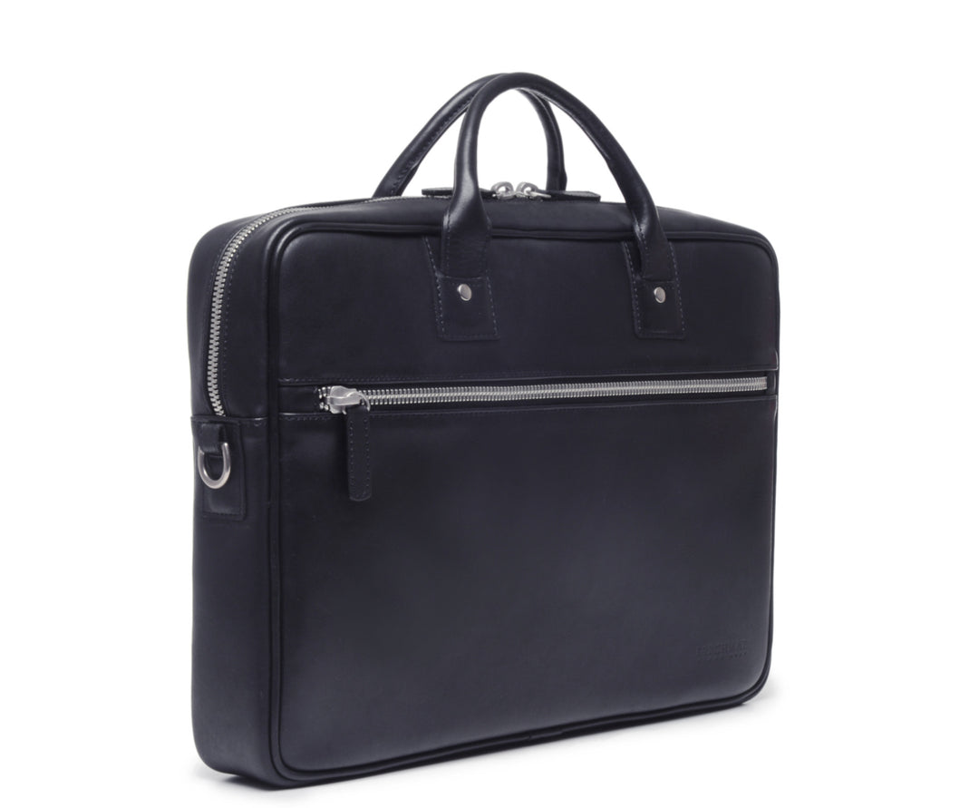 Ocean Blue Hover Laptop Leather Briefcase #color_ocean-blue