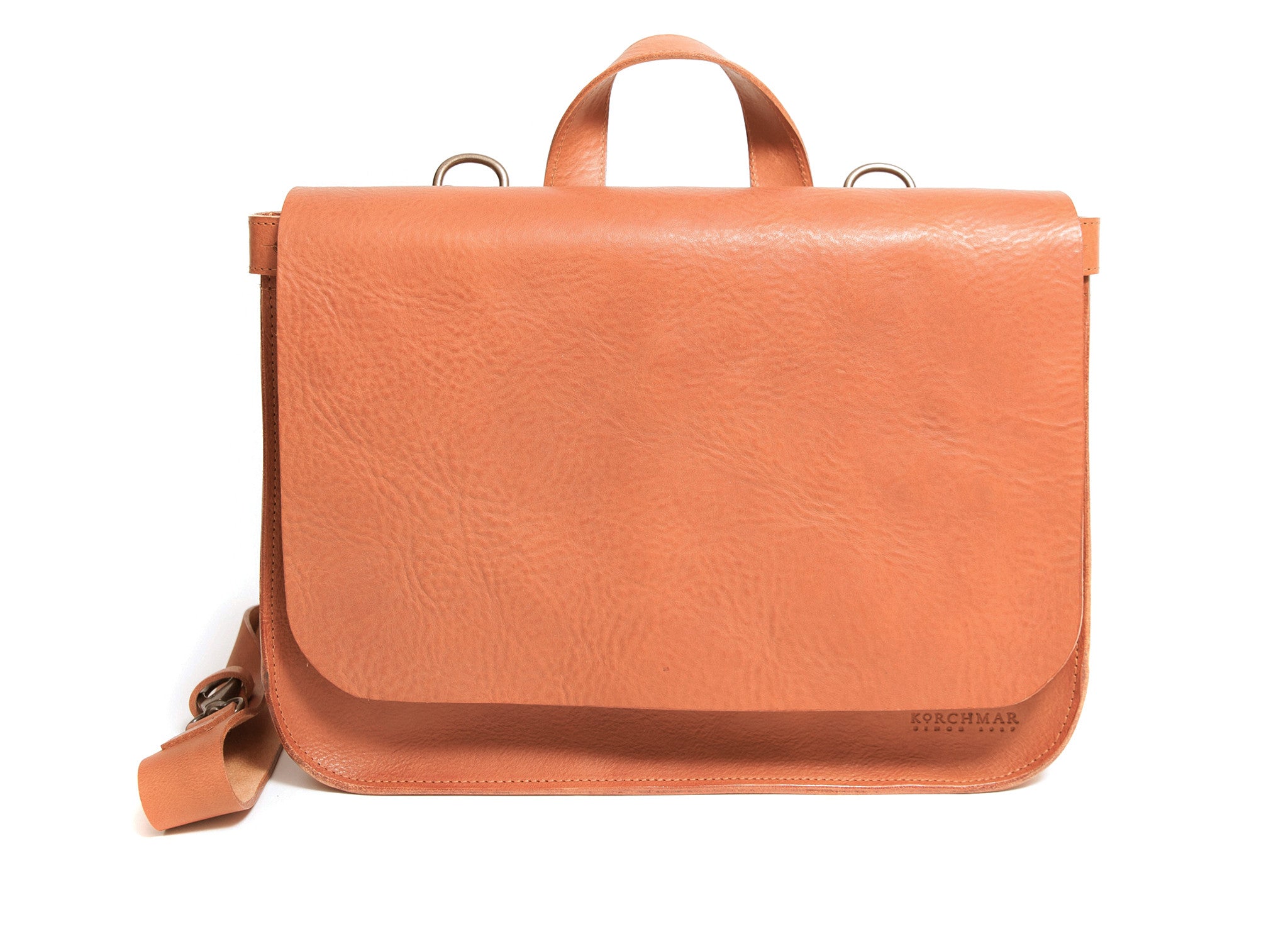 The Dallas - Genuine Leather Postal Messenger Bag Fits 15