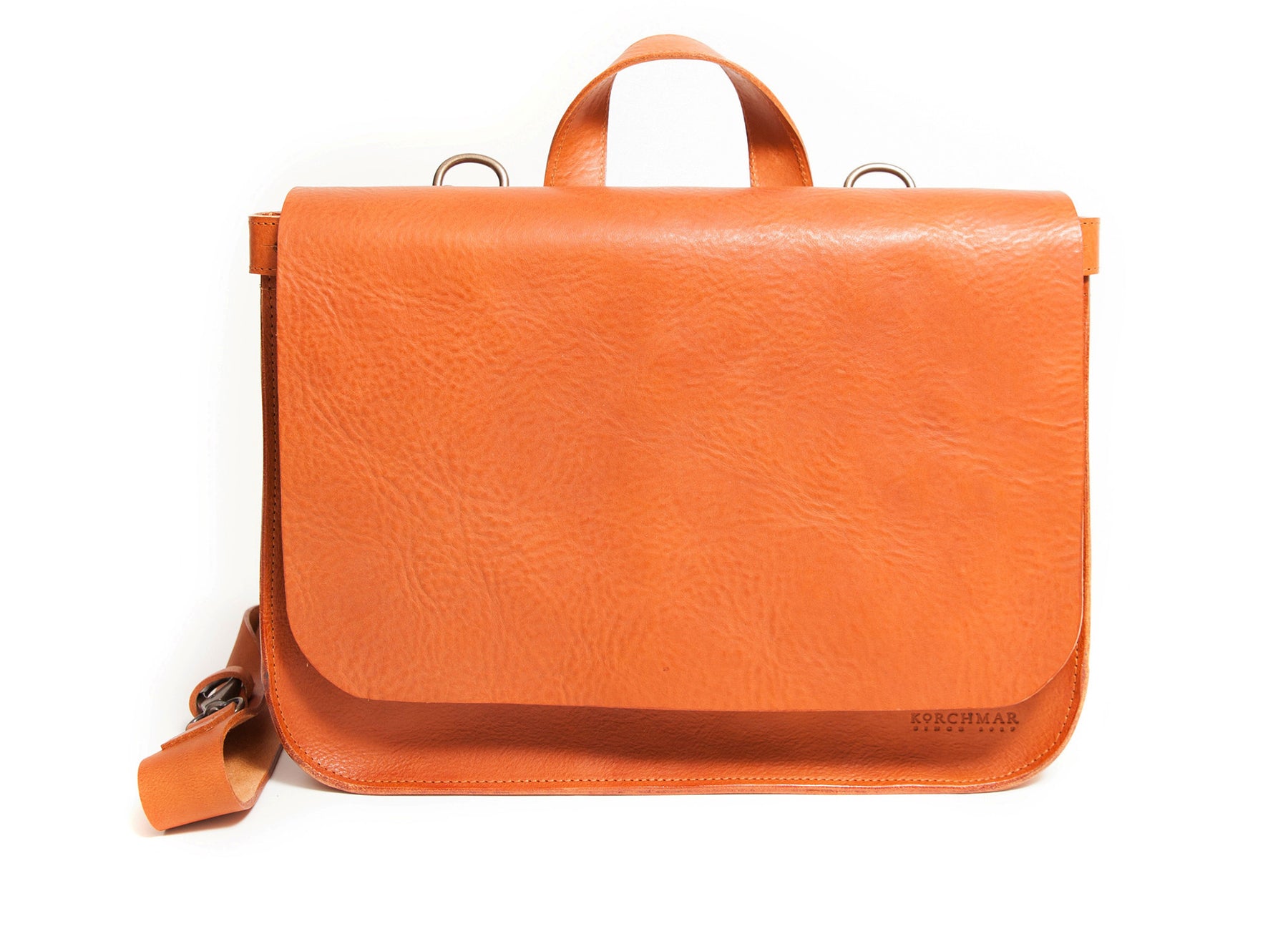 The Dallas Genuine Leather Postal Messenger Bag Fits 15