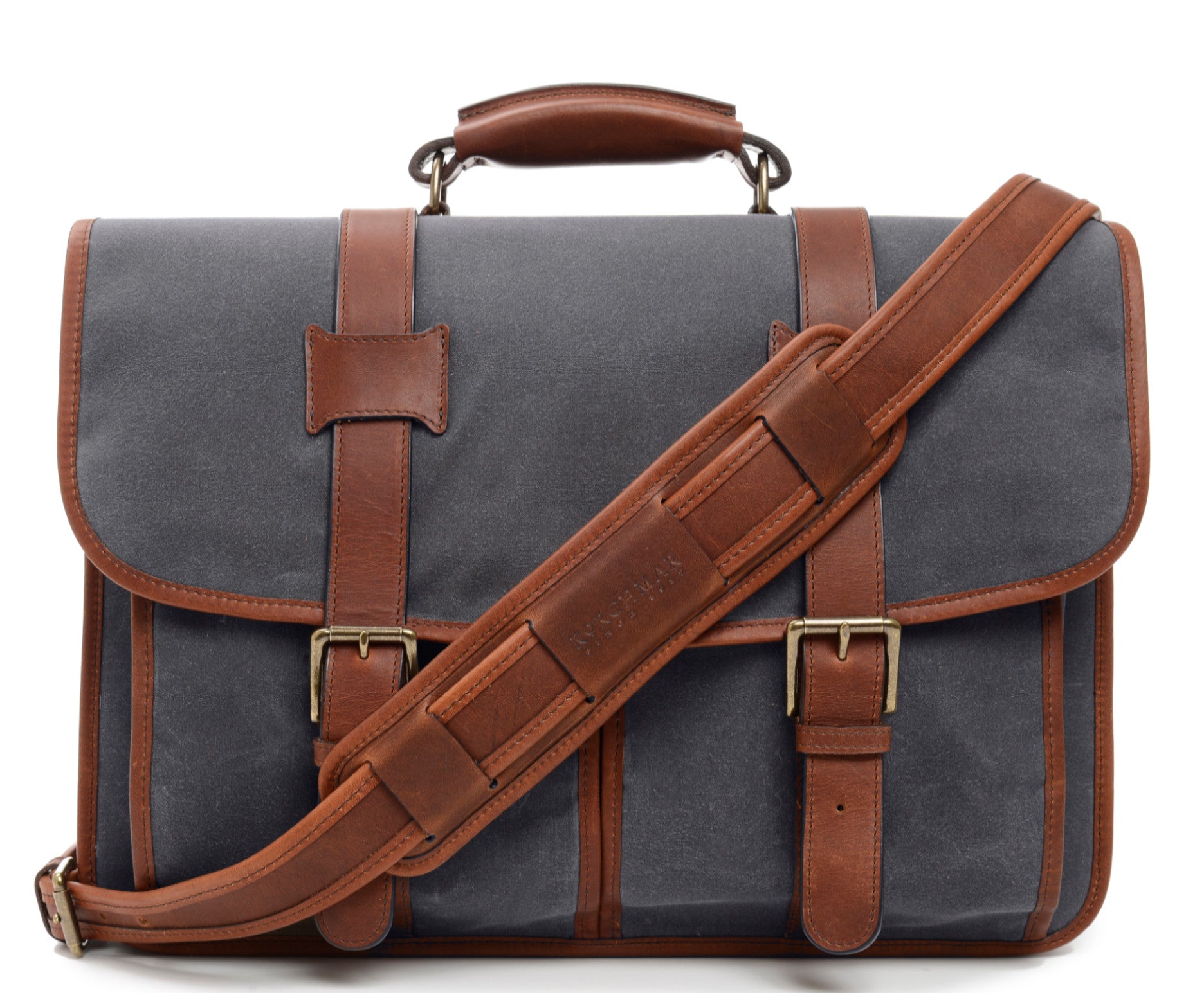 Korchmar garfield waxed canvas laptop messenger 2025