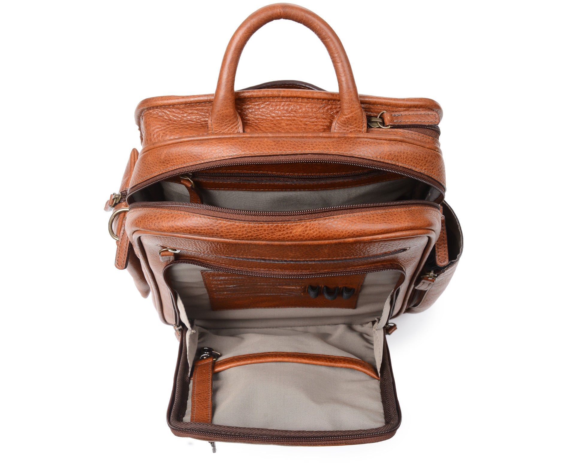 The Graham By Korchmar - Genuine Leather Commuter Backpack