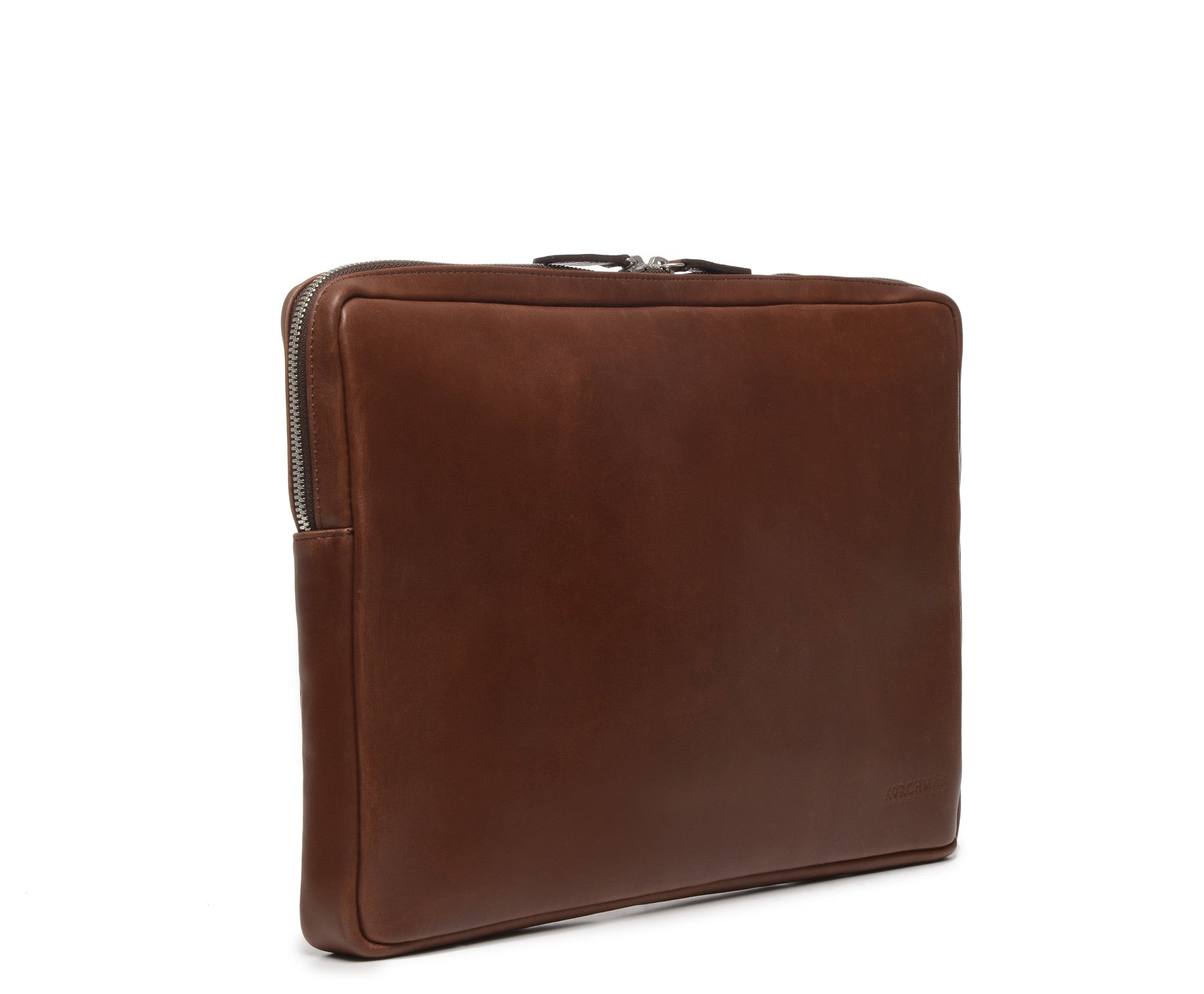 The Jackson By Korchmar - Full Grain Leather Zippered Briefcase