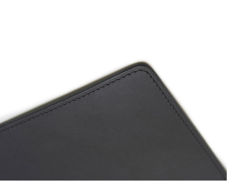 Black Hover Leather mouse pad