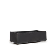 Black Hover Leather desk tray