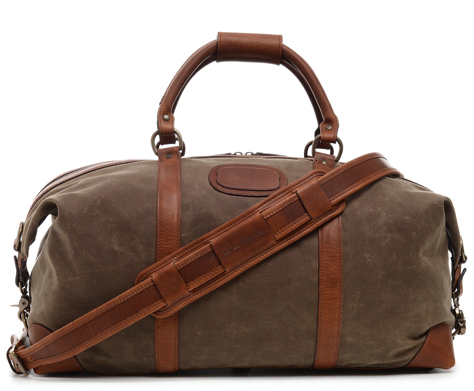 The Twain By Korchmar - Waxed Canvas Weekender Duffel Bag