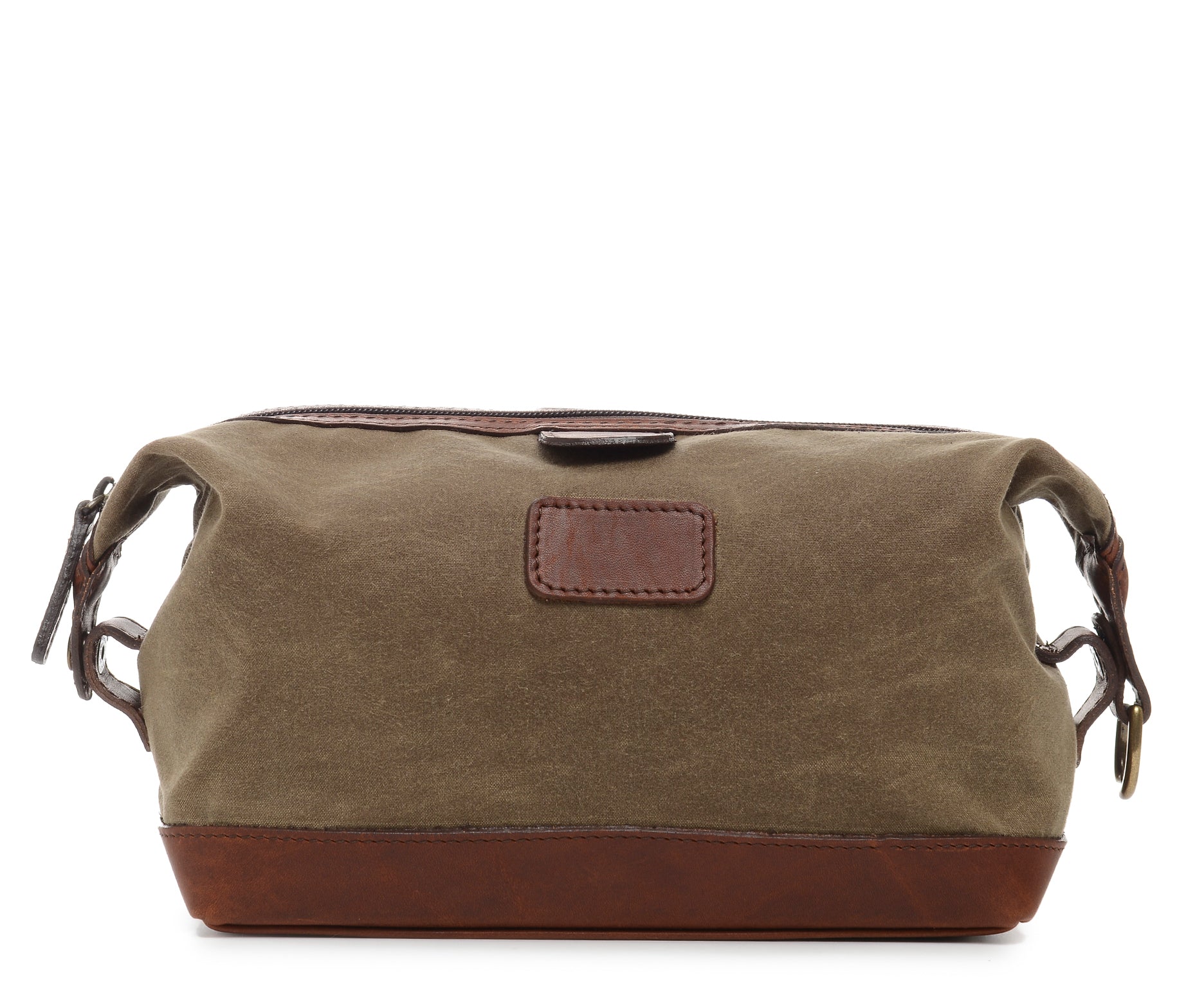 The Ryder By Korchmar - Waxed Canvas Zipper Toiletry Bag