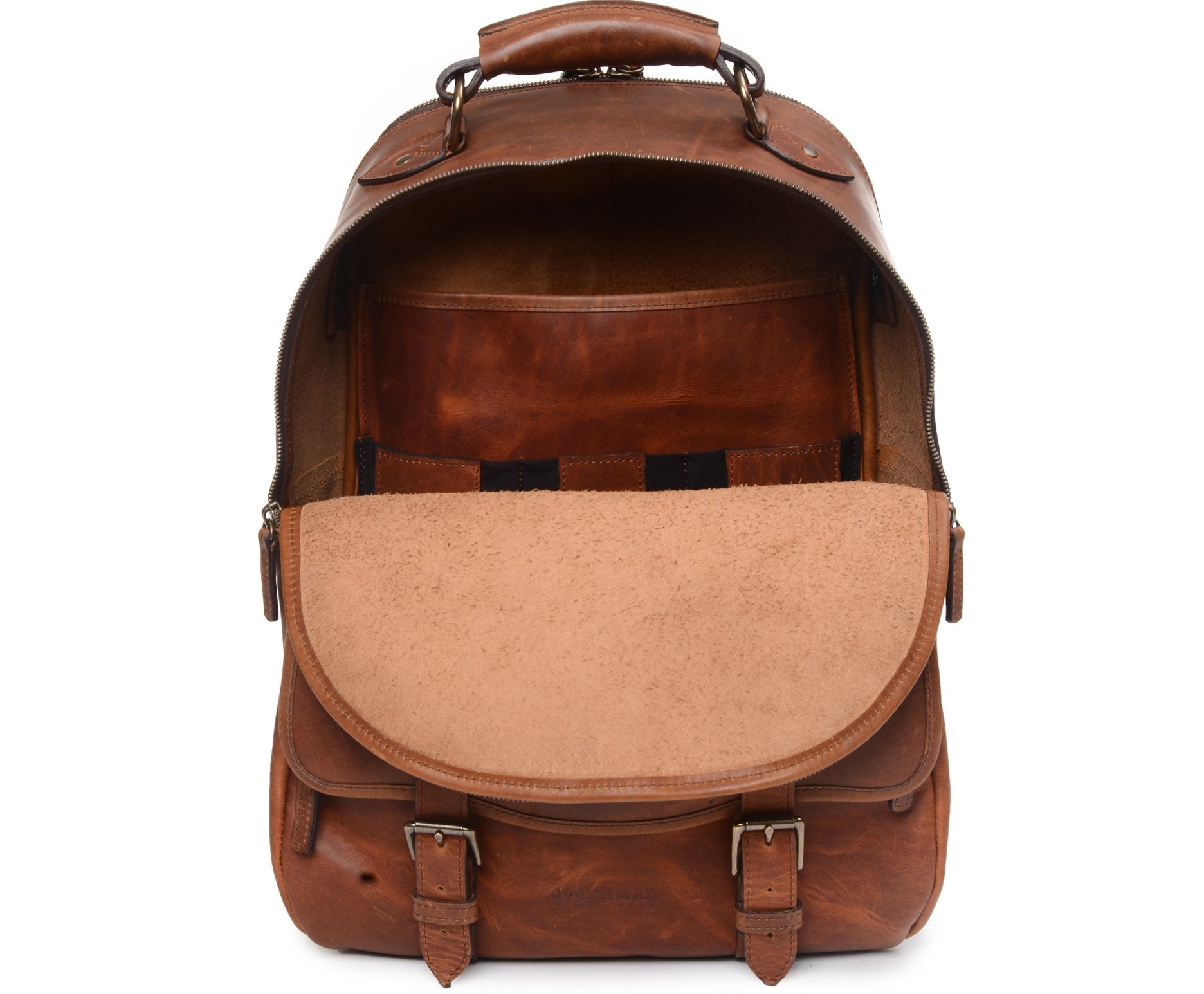 The Lewis by Korchmar - Espresso Classic Leather Backpack