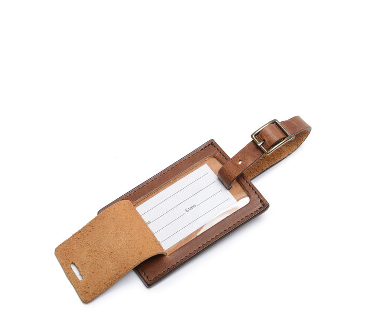 Espresso Hover Full grain American leather Fits most standard business cards Handcrafted with care in our own factory Dimensions: 4.5" x 3"