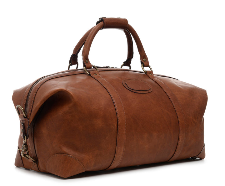 Espresso Hover 22" Leather Weekender #color_espresso