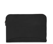 Black Zippered Leather Envelope The Grant leather envelope is handcrafted with rich oil-tanned leather, and is designed to protect papers and files.