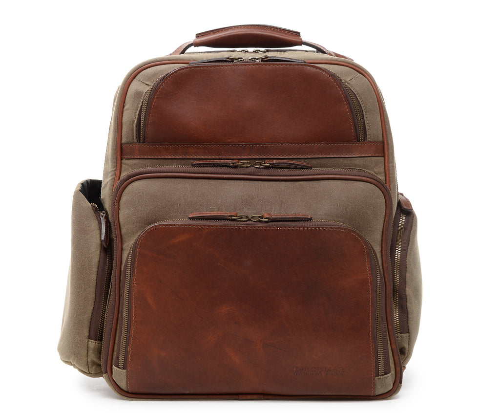 Mason Workday Leather Backpack