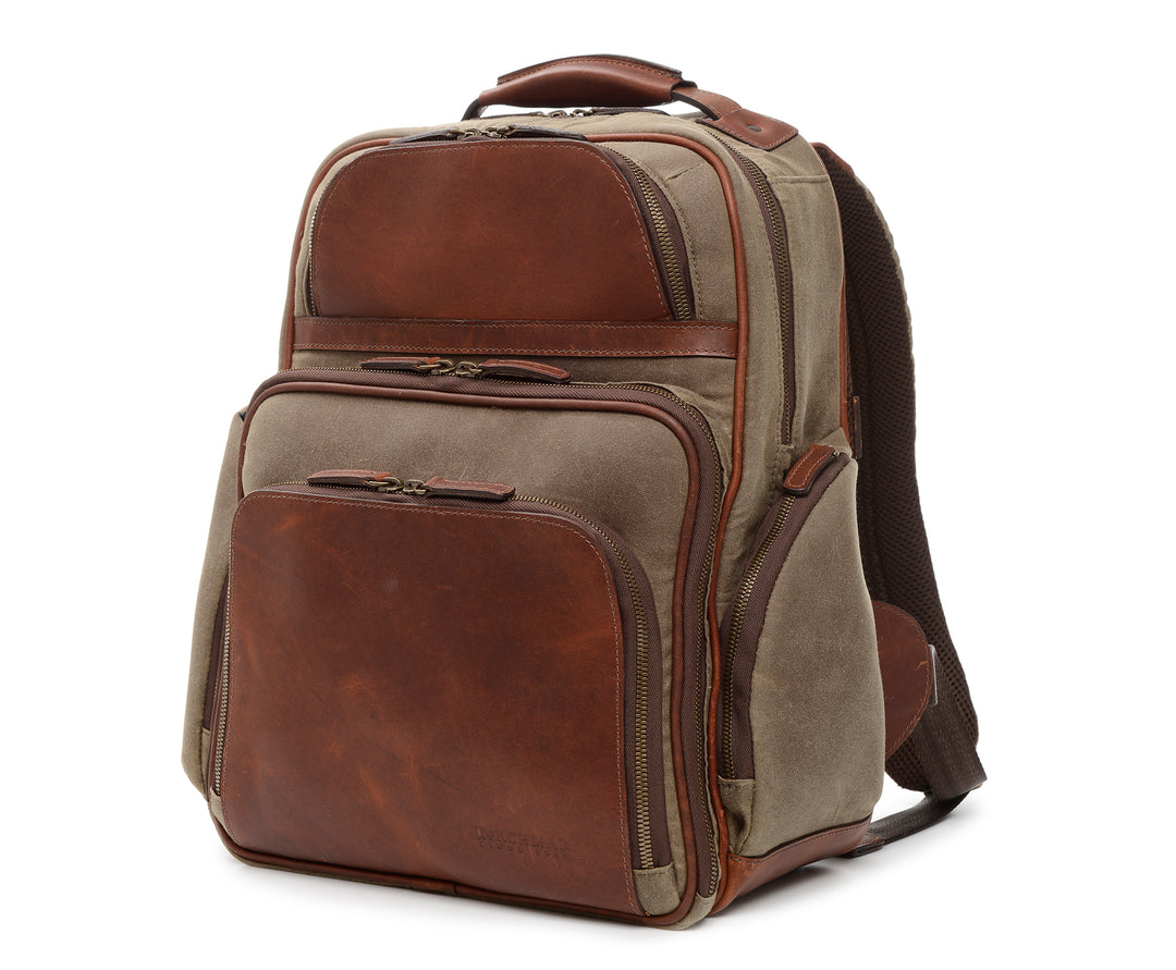 childhome care backpack leather brown Korchmar Mason Backpack